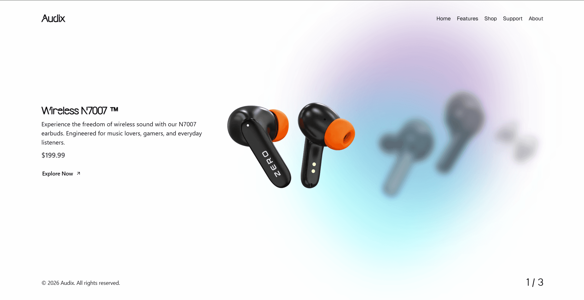 Audix full view